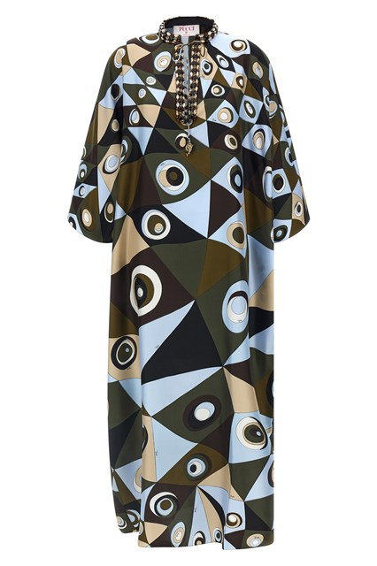Abito caftano 'Occhi'
