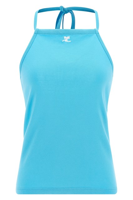 Tank top ricamo logo
