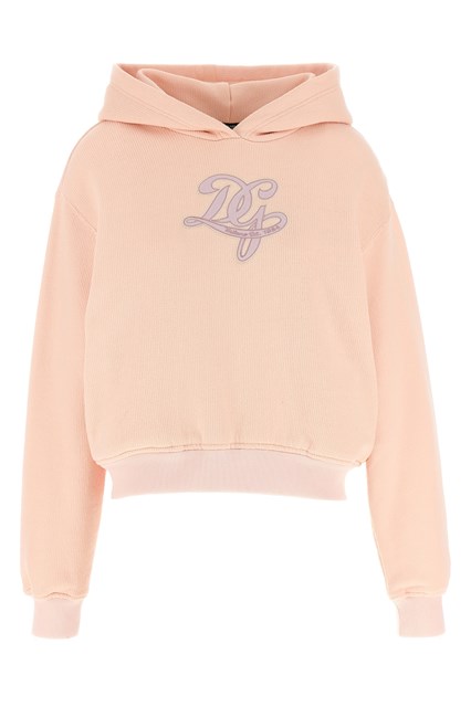 Felpa con cappuccio ricamo logo