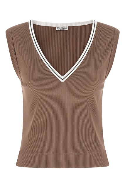 Tank top 'Shiny Trim'