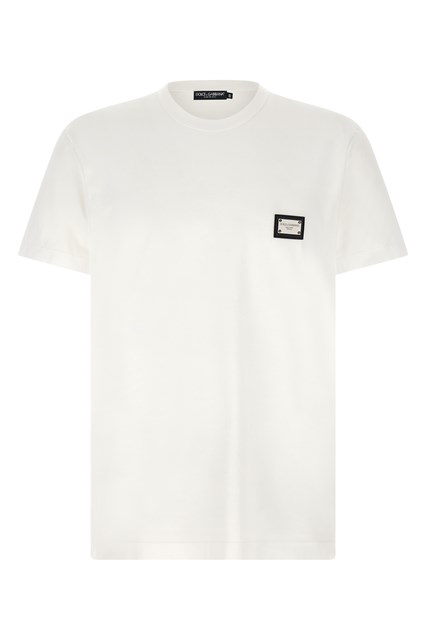 T-shirt targhetta logo