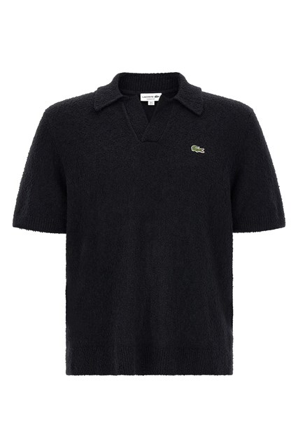 Polo maglia bouclé