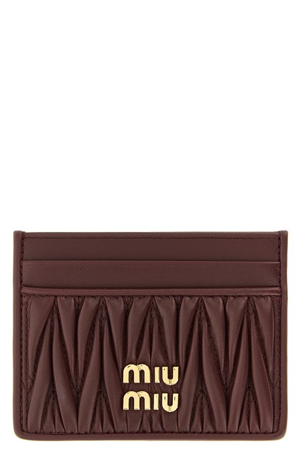 Portacarte nappa matelassé