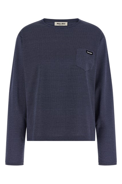 T-shirt jersey jacquard