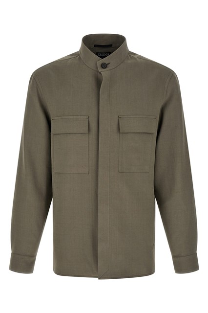 Overshirt 'Oasi lino'