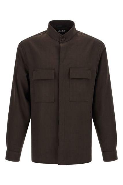 Overshirt 'Oasi lino'