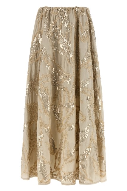 Gonna 'Dazzling Seabed Embroidery'