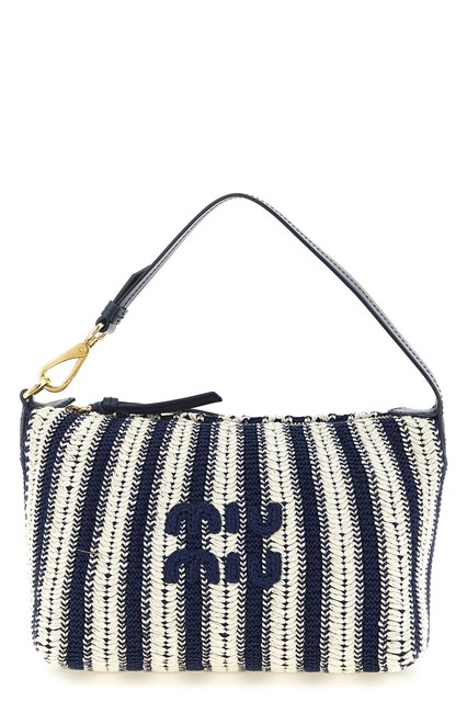 Pouch crochet e pelle