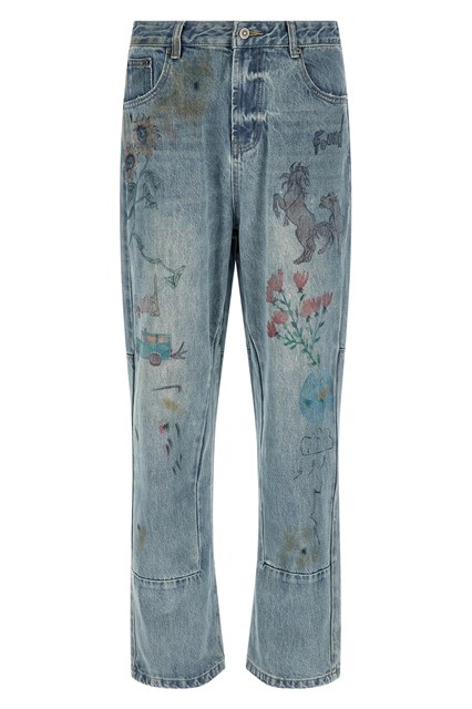 Jeans 'Hand Art'