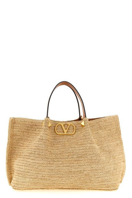 Shopping Valentino Garavani media rafia