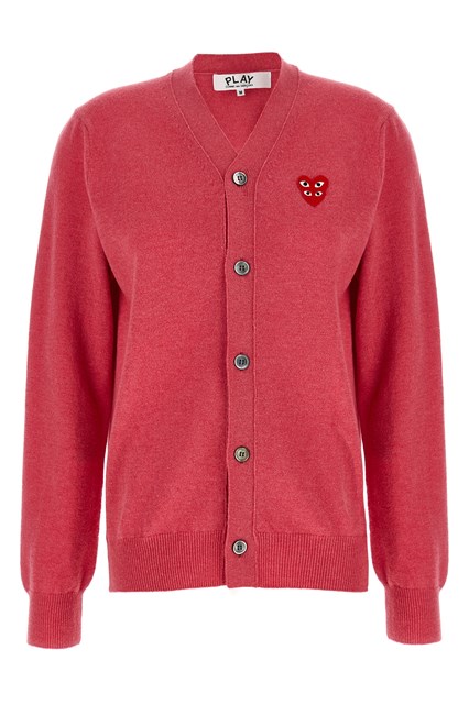 'Double Red Emblem' cardigan
