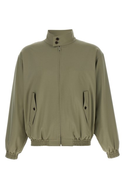 Wool bomber jacket