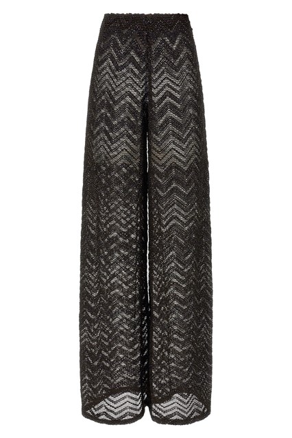Pantalone rete zig zag