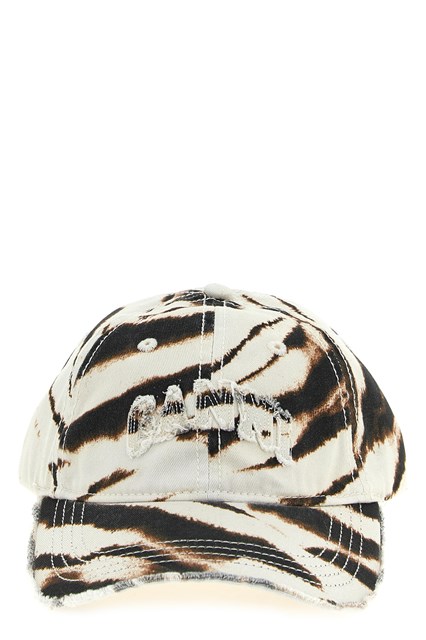 Cappellino stampa animalier