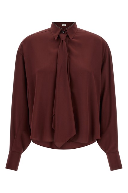 Camicia 'Shiny Collar'