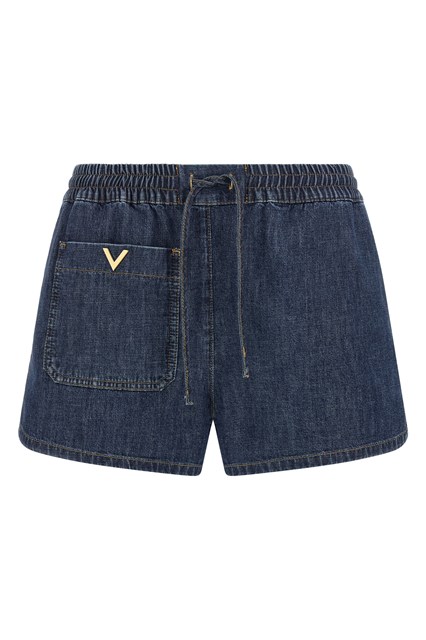 Short Valentino Garavani Denim Chambray