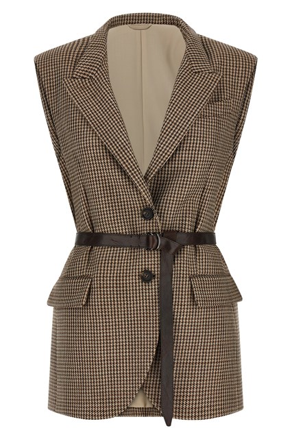 Gilet con cintura