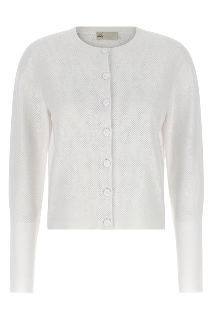 Cardigan viscosa Pointelle