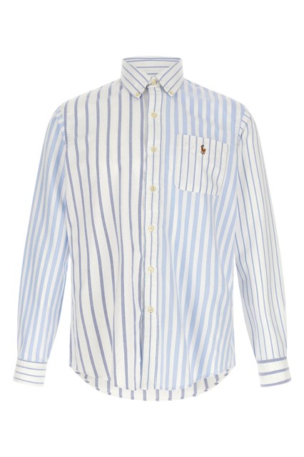 Camicia Oxford patchwork