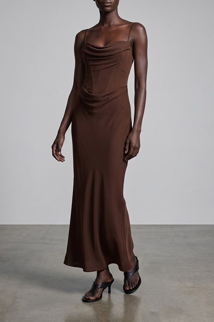 Rotate birger christensen Abito 'corsage long' su julian-fashion.com ...