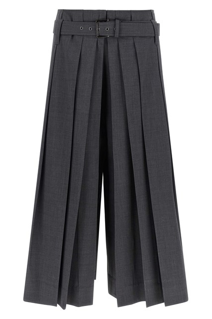 Bermuda pieghe sartoriali
