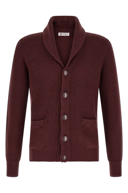 Cardigan cotone malfilé