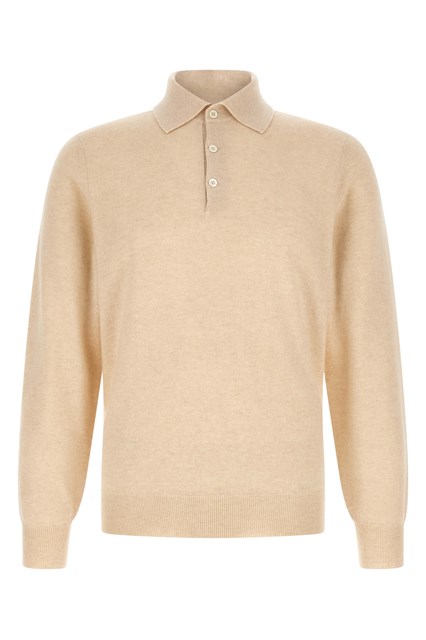 Polo maglia di cashmere