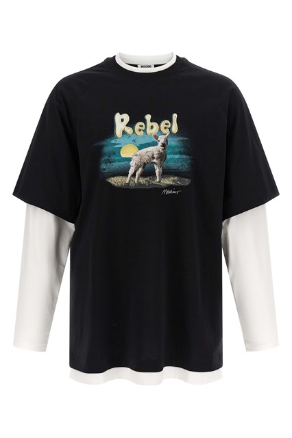 T-shirt double layer 'Rebel'
