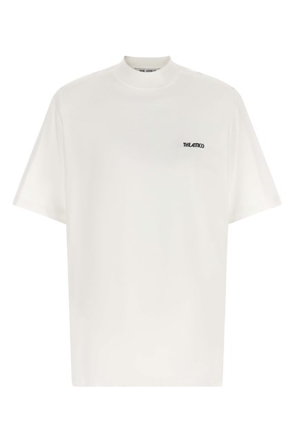 T-shirt collo a lupetto