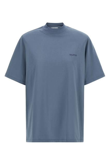 T-shirt collo a lupetto
