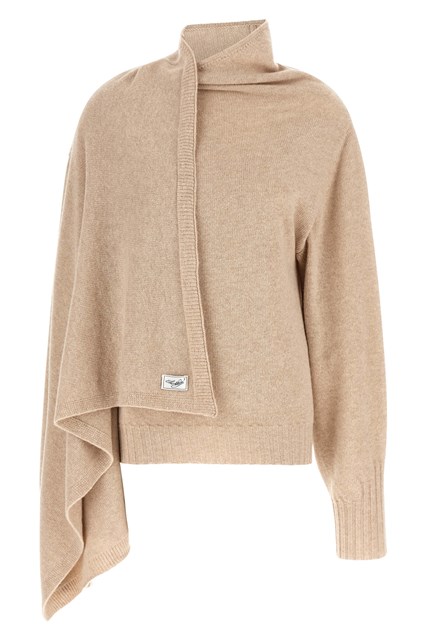 Maglione con sciarpa