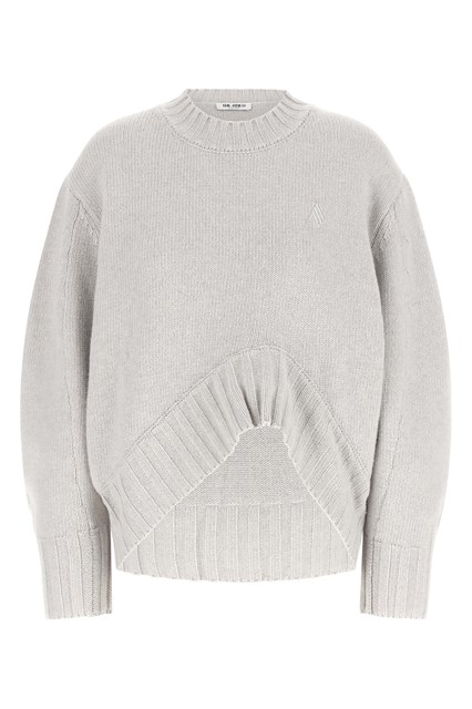 Maglione orlo asimmetrico