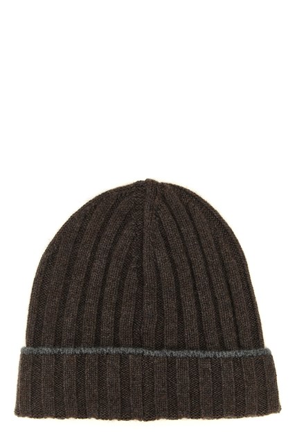 Berretto risvolto cashmere