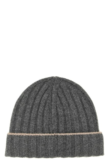Berretto risvolto cashmere
