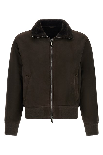 Bomber suede