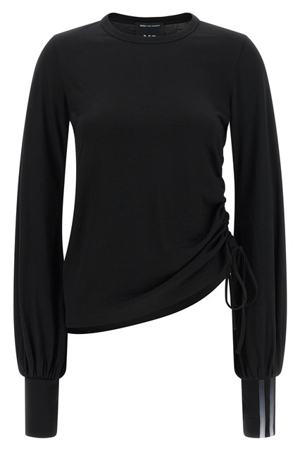 T-shirt taglio drappeggiato