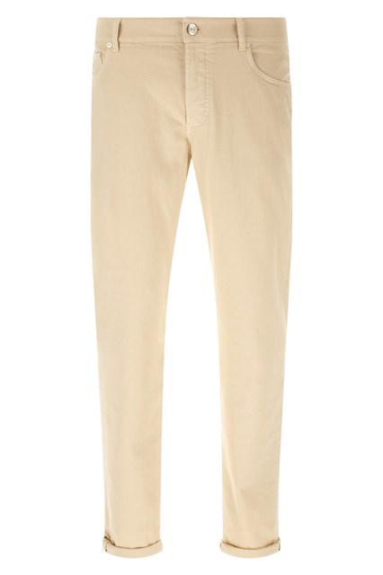Jeans ricamo logo