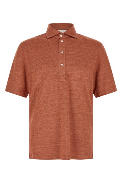 Polo jersey mélange