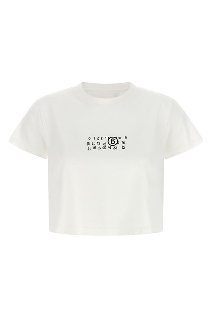 T-shirt 'Numeric Signature MM6' capovolta
