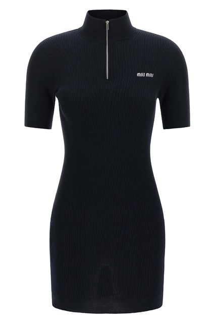 Abito mini in maglia