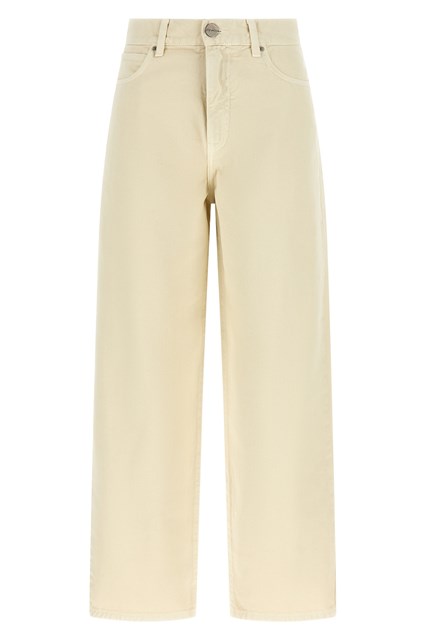 Jeans ricamo 'Love Birds'