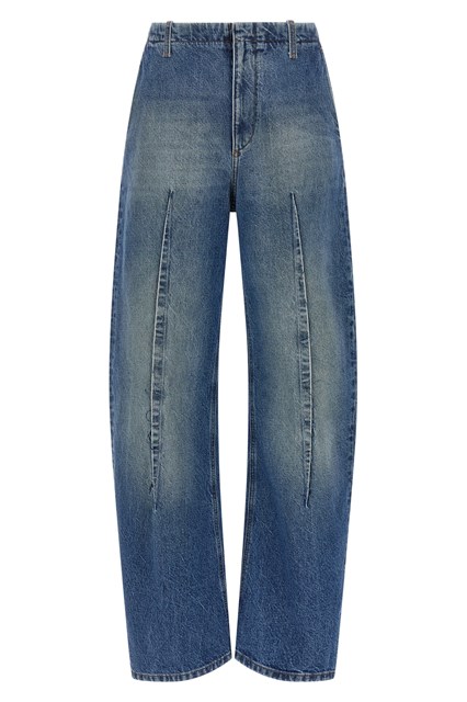 Jeans pince verticali