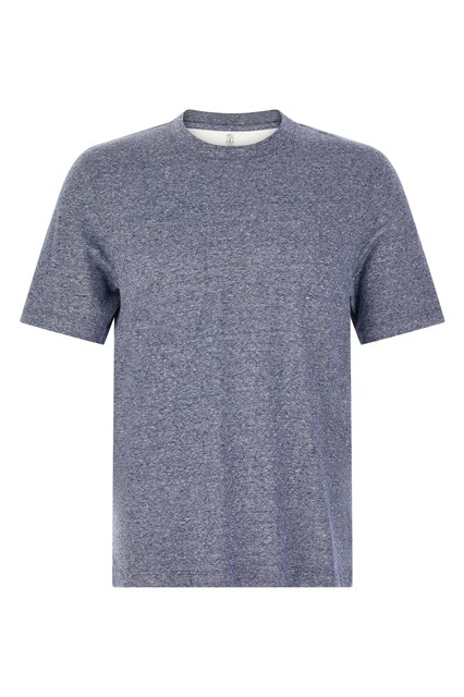 T-shirt misto lino mélange