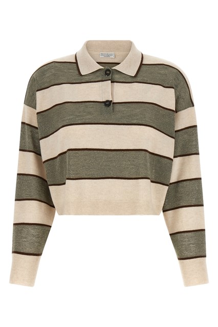 Polo 'Sparkling Stripes'