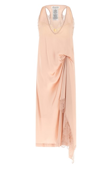 Abito 'Silk Lace Slip Midi Dress'