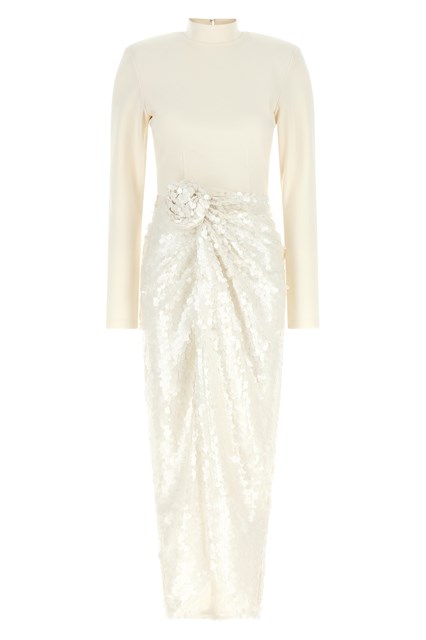 Abito 'Knotted' con fiore