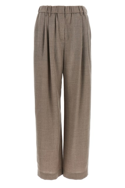 Pantalone leggero con pinces