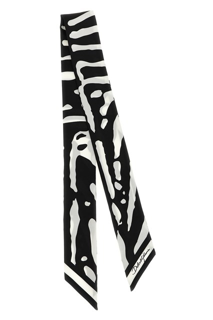 Foulard stampa zebrata