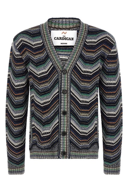 Cardigan zig zag