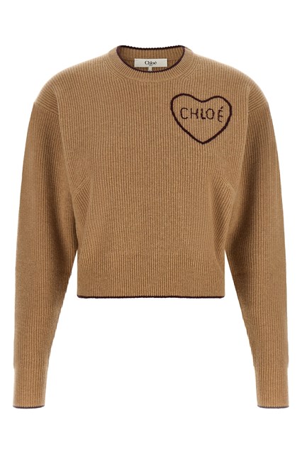 Maglia intarsio cuore